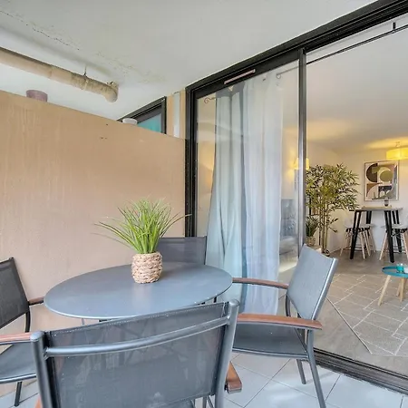 Palm 128 - Dans Clim - Wifi Proche Apartment *